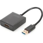 ASSMANN Адаптер Assmann DA-70841, от USB Type-A(м) към HDMI(ж), черен (DA-70841)