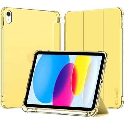 Tech-Protect SC Pen Hybrid Case за iPad 10 / 2022 - Жълт - Прозрачен (5906302372119)