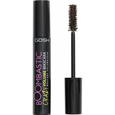 Gosh Boombastic řasenka pro objem a natočení řas 005 Chocolate Brown 13 ml