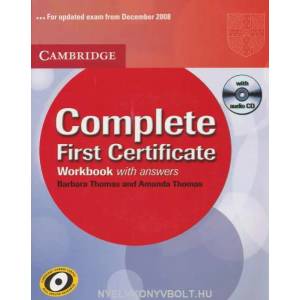 COMPLETE FIRST CERTIFICATE WORKBOOK WITH ANSWERS+CD (ISBN: 9780521698320)