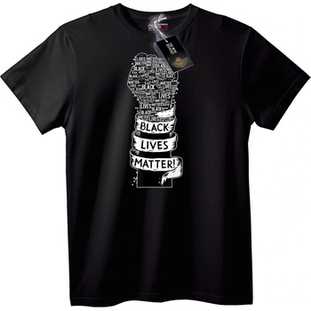 NOONEBRAND Тениска Черните Животи Са Важни - 7XL, White