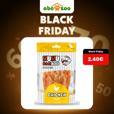 Huhubamboo kuracie prsia 75 g