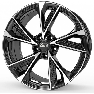MAM RS6 8x18 5x112 ET45 black polished