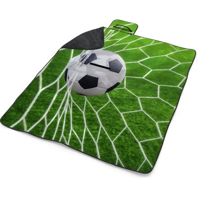 Sablio Plážová deka Fotbalový míč v bráně