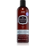 HASK Keratin Protein Smoothing Conditioner изглаждащ балсам за увредена и химически третирана коса 355ml