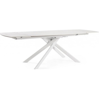 Bizzotto Joakim white ext table 160-240x90 (0731281)