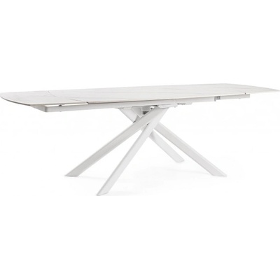 Bizzotto Joakim white ext table 160-240x90 (0731281)