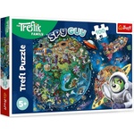 Trefl Пъзел Trefl от 100 части - Трефликс в Космоса (16496) - baby