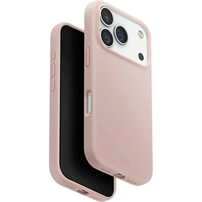 Uniq Калъф за зареждане Uniq Lino iPhone 17 Pro Magclick - розов (8886463694930)