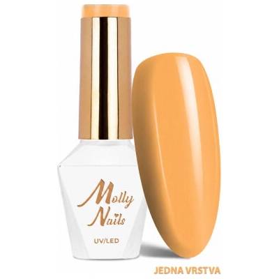 Molly Nails The Trend Edit 303 Honey Mustard horčicový gél lak 8 g