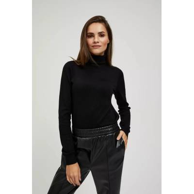 Moodo Черен суитшърт с яка Moodo Moodo | Cheren | ЖЕНИ | XS
