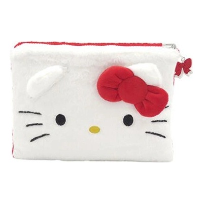 Hello Kitty plyšové oboustranné pouzdro Kuromi