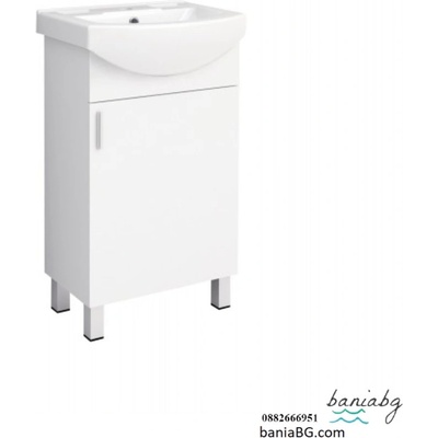 Inter Ceramic Долен стоящ pvc шкаф за баня icp 5035 + 5091ukr