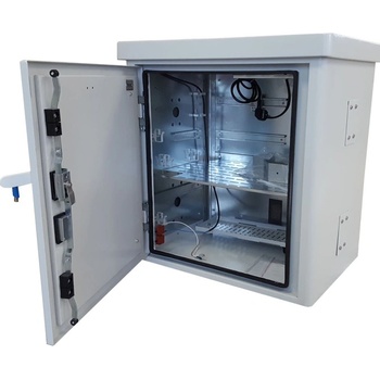 Image 1 of Mirsan Комуникационен шкаф MIRSAN MR. MOB02.03 за CCTV оборудване, 680 x 710 x 510 мм, D=400 мм, IP65, бял (MR.MOB02.03)