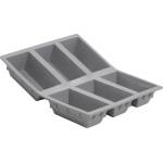 de Buyer Форма за печене ELASTOMOULE, за 6 бр. , малки питки, силикон, de Buyer (DB183121)