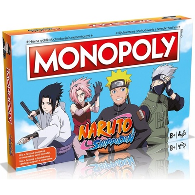Winning Moves Monopoly Naruto CZ/SK