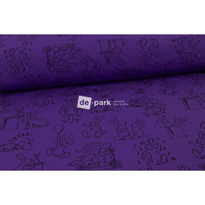 de-park Zimní softshell 10/3 - Bob a Bobek - fialová