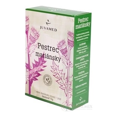 JUVAMED PESTREC MARIÁNSKÝ PLOD bylinný čaj sypaný 70 g