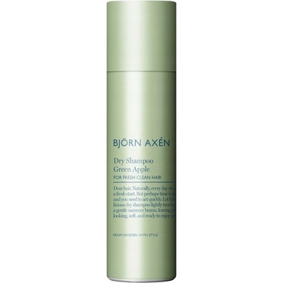 Björn Axén Dry Shampoo suchý šampon na vlasy Green Apple 150 ml