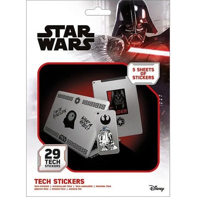 Sada samolepek Star Wars Force 29 ks