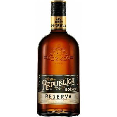 Božkov Republica Reserva 6y 38% 0,7 l (holá láhev)