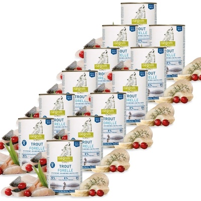 Isegrim Dog Adult Trout with Parsnip Cranberries & Wild Herbs 12 x 800 g