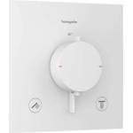 Hansgrohe Ecostat Comfort E - Термостатичен смесител за вграждане, за 2 уреда, матово бял 33711700 (33711700)