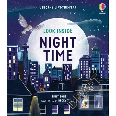 Look Inside Night Time - Emily Bone, Brian Lambert - ilustrátor
