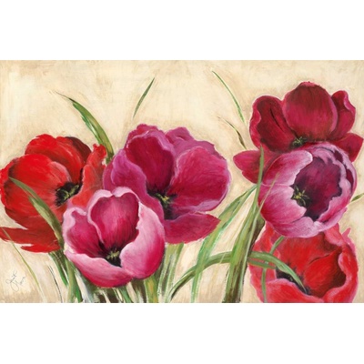 Obraz Tulipány 1 deska 90x60