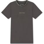 Jack Wills Тениска Jack Wills Kids Jacquard Regular Fit T-Shirt - Slate