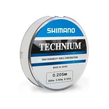 Shimano Technium 200 m 0,20 mm 3,8 kg