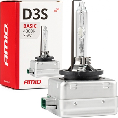 02947 Výbojka D3S 35W 4300K xenonová AMiO BASIC