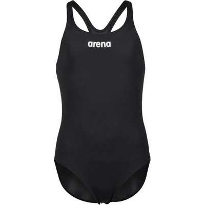 Arena-Girls Team Swimsuit Swim Pro Solid dívčí plavecké jednodílné plavky Černá