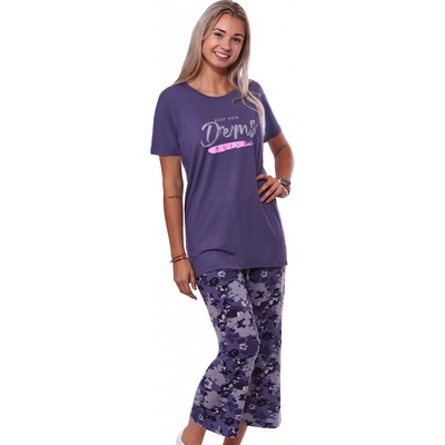 1B2004 dámské kapri fialové – Zboží Mobilmania