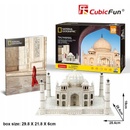 3D puzzle CubicFun 3D puzzle National Geographic: Taj Mahal 87 ks