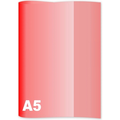 Obal na zošity A5 PP červený