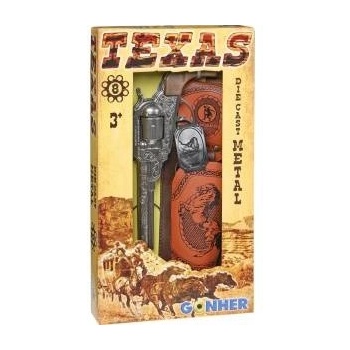 PULIO Revolver cowboy metal with holster Gonher