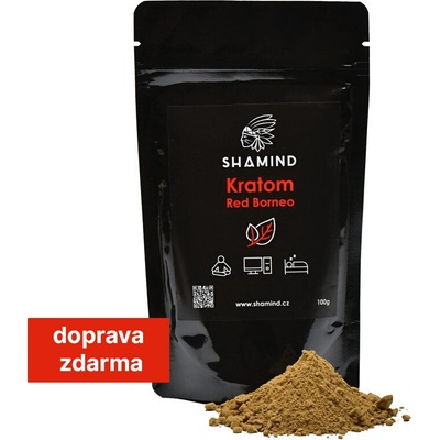 Shamind Kratom Red Borneo 25 g – Zboží Dáma