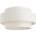 BELIS Плафон BOHO 1xE27/60W/230V Ø 40 см бял (BE1002)