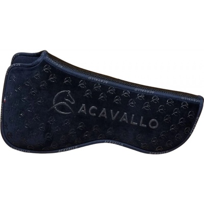 Acavallo Podložka pod sedlo tlmiaca Spine Free Memory Foam & Silicon Grip Modrá