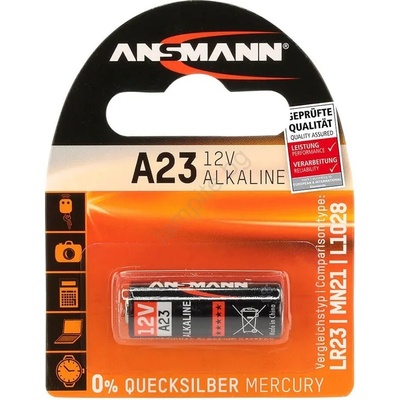 ANSMANN 04678 - A 23 - Алкална батерия A23/LR23/LRV08, 12V (AN045)