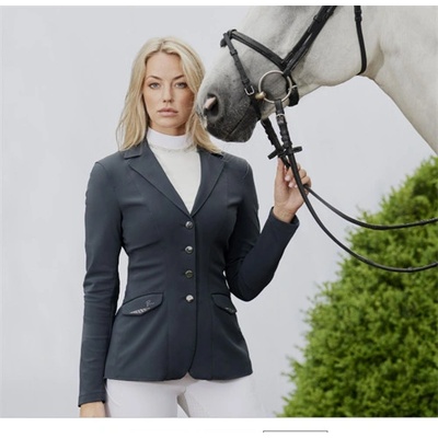 Pikeur Dámské jezdecké sako Isalie antracitové – Zboží Dáma