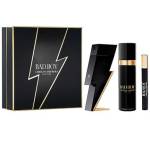 Carolina Herrera Bad Boy Подаръчен комплект, Eau de Toilette 100ml + Eau de Toilette 10ml + Deodorant 100ml - опаковката му е повредена, мъже