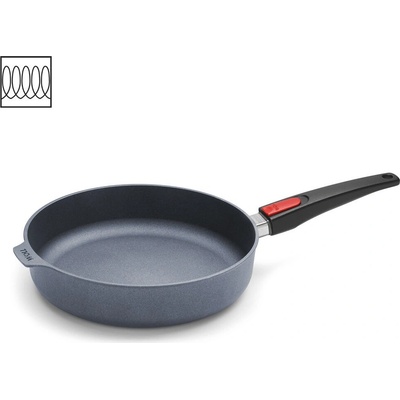 Woll Pánev na ryby Titanium Nowo s odnímatelnou rukojetí 38 x 28 cm