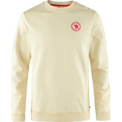 Fjällräven Мъжки пуловер Fjällräven 1960 Logo Badge Sweater Jumper - Chalk White (017-3150-0512)