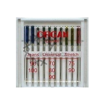 ORGAN 130/705H COMBI 10ks (jeans,standard,super stretch) Organ 5111000