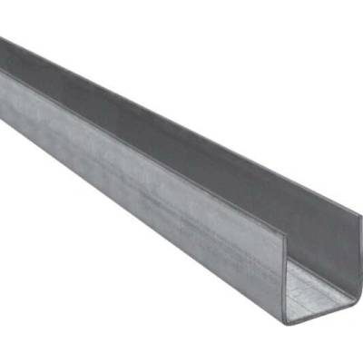 CAIS DRIVER-38 - hladký U profil pr.38x38 x 3 mm pozinkovaný, pro horní vedení, délka 3m