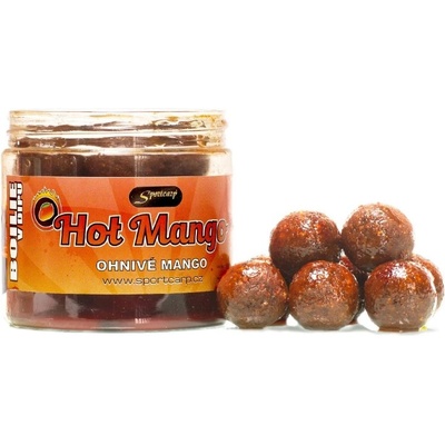 Sportcarp boilies v dipu Dipped Boilies 20 mm 200 ml Hot Mango – Hledejceny.cz