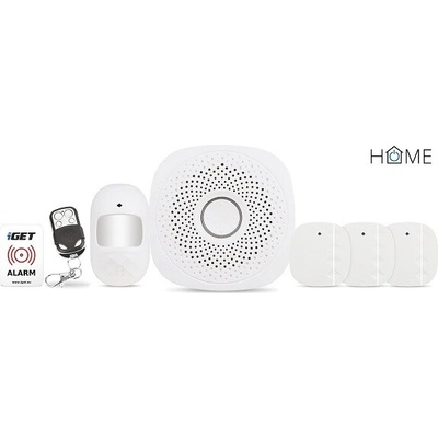 iGET HOME X1 Advanced - Domovní Wi-Fi smart alarm, kompletní set, podpora Tuya