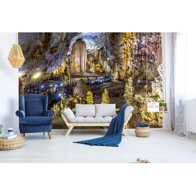 DIMEX ART Самозалепваща се флизелинова фототапета спираща дъха пещера 375 x 250 см